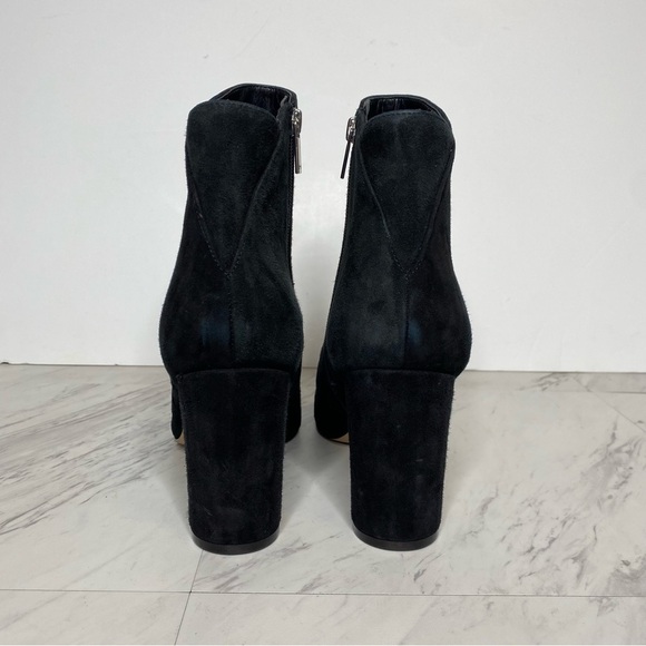 Marc Fisher Urmi Black Suede Pointy Toe Bootie 11M - Picture 3 of 14